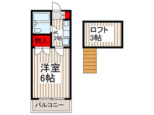 コーポ橋本の物件間取画像